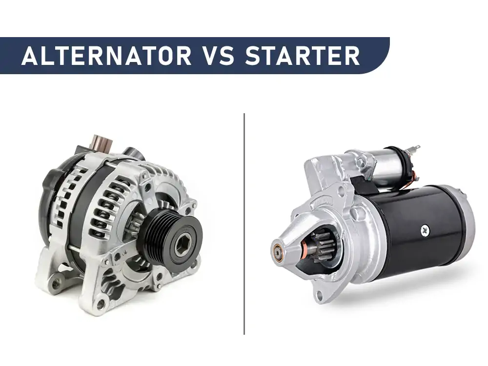 Diferencia entre motor de arranque y alternador unitechmotor