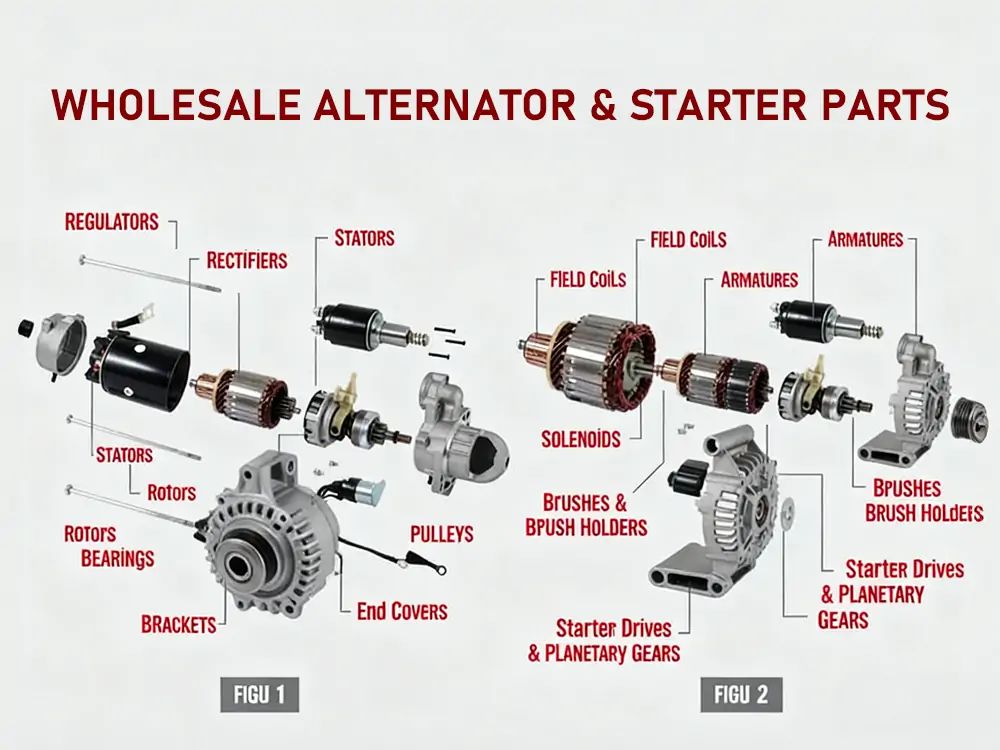 Comprar piezas de alternador y motor de arranque al por mayor